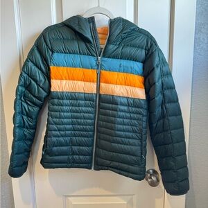 COTOPAXI Like new women’s Fuego Hooded Down Jacket